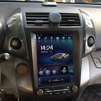 Navigator GPS Mobil Android Layar Vertikal 9,7 Inci untuk Toyota RAV4 XA30 2007-2012, Stereo Konsol Tengah Pintar