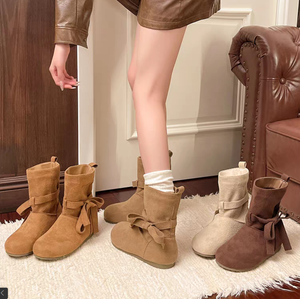 Botas <span class=keywords><strong>de</strong></span> Invierno Ligeras y Versátiles <span class=keywords><strong>con</strong></span> Diseño <span class=keywords><strong>de</strong></span> Cordones, <span class=keywords><strong>Botines</strong></span> Casuales Simples, Suaves, Flexibles y Resistentes - Product Image 6