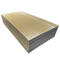 Système de tapis de protection pour engins lourds en polyéthylène vierge, tapis de protection temporaire pour chantier, tapis de protection du sol pour entrepreneurs