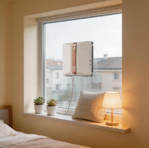 Robot Limpiador Ultrasónico Inteligente para el Hogar, 7000pa, Robot de Limpieza de Ventanas de Vidrio y Eléctricas de Gran Altura con Control Remoto para Hoteles y Automóviles - Product Image 1