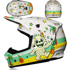 Casco de Motocicleta Integral para Niños y Adultos, Tallas S-<span class=keywords><strong>XXL</strong></span>, Casco de Seguridad para Motocross, Descenso, Todoterreno, Carreras, Homologado por DOT - Product Image 3