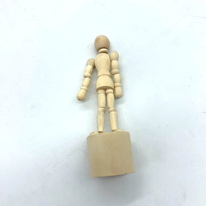 Disegno Mannequin di Legno Modello Di Legno Blockhead Artigianato Bambola Dei Bambini Regalo Di Compleanno - Product Image 5