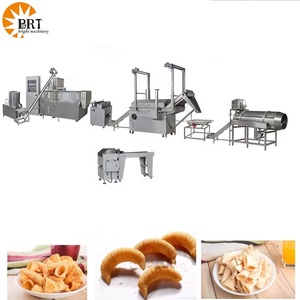 Gạo chiên lớp vỏ đồ ăn nhẹ lúa mì thực phẩm ăn nhẹ tam giác Ngô chip dây chuyền sản xuất bugles Chip Máy làm - Product Image 2