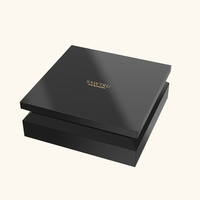 Boîte en bois laqué SAWTRU avec doublure en velours, boîte cadeau de luxe pour parfum, boîte en bois pour la Saint-Valentin, emballage d'huile essentielle, boîte en bois