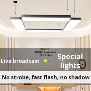 Siêu sáng <span class=keywords><strong>LED</strong></span> đèn chùm đèn Trần đặc biệt cho tiệm làm tóc và cửa hàng quần áo làm việc ánh sáng cho phát sóng trực tiếp phòng - Product Image 4