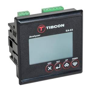Analizador de Energía Trifásico Tibcon Serie EA, Medidor de Potencia Digital Inteligente, RS485 Modbus RTU, Análisis de Armónicas 51, Panel de 96x96 mm, Alta Precisión - Product Image 1