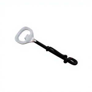 Accessoires de bar élégants meilleure vente acier inoxydable recyclé conception à longue queue ouvre-bouteille noir Antique accessoires de Bar - Product Image 1