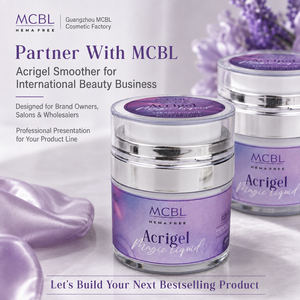 Nouveau Gel <span class=keywords><strong>Acrigel</strong></span> Lissant pour Extension d'Ongles Usage Professionnel en Salon Sans HEMA Gel Constructeur UV Marque Privée Fabricant OEM - Product Image 3