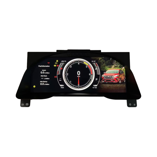 DOS 12.3'' Car LCD Dashboard Speedometer Instrument for 2016-2022 Toyota Innova Crysta Digital Cluster