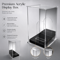 Boîte de présentation en acrylique transparente sur mesure pour figurines LEGO, boîte de rangement pour jouets en boîte mystère, présentoir