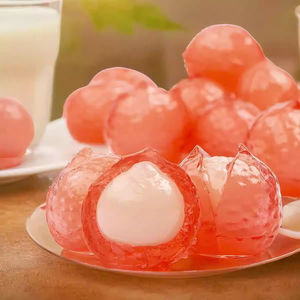 Nouveauté Bonbons au jus KOZED Bonbons mous pelés 3D Bonbons aux fruits pelés Bonbons en boîte Snacks exotiques - Product Image 4