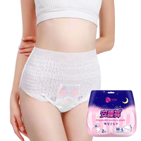 Culottes menstruelles hygiéniques pour femme, taille haute, anti-fuites, confortables, pour les règles