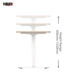 NBHY, estación de trabajo de altura ajustable eléctrica de pie, escritorio de oficina en casa, muebles modernos, soporte eléctrico de pie, marco de escritorio - Product Image 1