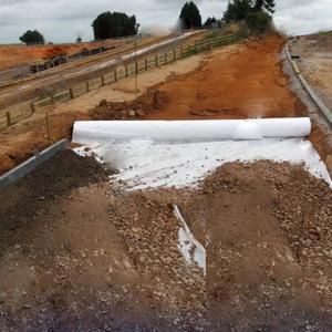 Tissu non tissé <span class=keywords><strong>spécial</strong></span> en béton d'ANIMAL FAMILIER de polyester imperméable pour l'entretien des routes - Product Image 1