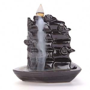 Factory Home Office Decoration Cheap <b>Incense</b> <b>Waterfall</b> Backflow <b>Incense</b> Burner <b>Incense</b> Holder - Product Image 1