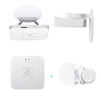 Détecteur de Présence Humaine Tuya WiFi Zigbee 5.8GHz à Radar MmWave, Capteur de Mouvement Intelligent pour Maison Connectée avec Commande Vocale et Détection de Respiration USB