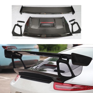 Panneau décoratif de hayon en fibre de carbone sèche style GT2RS pour mise à niveau de voiture, état neuf, compatible avec 911 991 (2011-2018) - Product Image 1