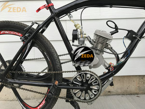 Angel Bike <span class=keywords><strong>II</strong></span> con kit de motor ZEDA100 de 80cc,bicicleta mototrizada  50x40mm, para deportes, fabricado en China - Product Image 2