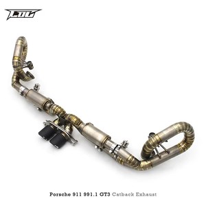 Système d'échappement à soupapes OEM en titane haute performance pour 991.1 3.8T 2010-2016 Accessoires - Product Image 3