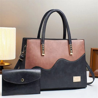 Sac pour femme en cuir PU grande capacité, nouveau design contrasté 2026