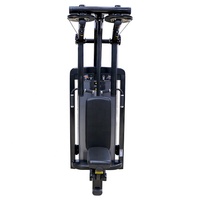 Appareil de musculation professionnel pour Deltoides Postérieures et Pectoraux, avec sélection de poids, pour l'entraînement de la poitrine et des épaules arrière