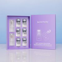 Seek Pretty Microagujas Derma Stamp pour Cheveux, Barbe, Cuir Chevelu, Visage et Lèvres, Usage Domestique