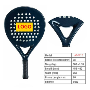 Pala <span class=keywords><strong>de</strong></span> Pádel Juvenil <span class=keywords><strong>de</strong></span> Alto Rendimiento y Elasticidad, Fibra <span class=keywords><strong>de</strong></span> Carbono 18K, Transpirable, Roja, Amarilla y Blanca, 355g, Juego <span class=keywords><strong>de</strong></span> <span class=keywords><strong>Palas</strong></span> <span class=keywords><strong>de</strong></span> <span class=keywords><strong>Pickleball</strong></span> <span class=keywords><strong>de</strong></span> Poliéster - Product Image 1