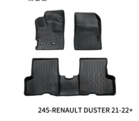 Tapis de sol de voiture 3D sur mesure de qualité supérieure pour Renault, tapis de sol de voiture à couverture complète, haute protection, style OEM, intérieur de voiture