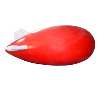 Ballon publicitaire géant en PVC gonflable à l'hélium personnalisé, moderne, imprimé à l'écran, portable