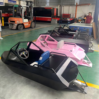 Mini jet-boat électrique haute vitesse en aluminium, sans batterie, pour la navigation rapide sur l'eau