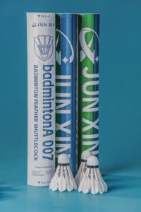 Cầu lông JUNXIN A007 lông ngỗng - Nhẹ, độ ổn định cao, bền nhất, tiêu chuẩn BWF 5g dành cho giải đấu chuyên nghiệp - Product Image 6