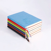 Carnet A5 personnalisé par sublimation, avec logo gravé en creux, couverture rigide en cuir PU, agenda étudiant, reliure cousue, boîte pour