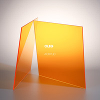 OLEG Antistatique 4*8 pieds 3-20 mm d'épaisseur Plexiglas Plastique ESD Feuille acrylique pour découpe laser