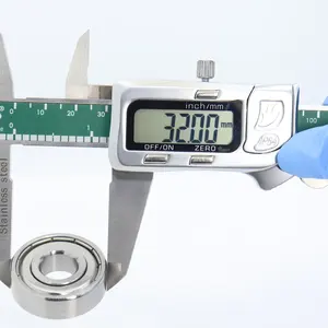 S6201ZZ แบริ่ง 12*32*10 มม. (10 ชิ้น) <span class=keywords><strong>S6201</strong></span> Z ZZ S 6201 440C สแตนเลส S6201Z ตลับลูกปืน - Product Image 4