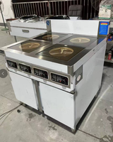 Kompor Induksi Listrik Dapur Restoran Komersial dengan 6 Tungku Peralatan Memasak untuk Restoran