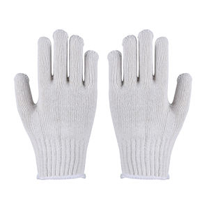 Gants en coton blanc Gants de sécurité industrielle Gants de protection des mains - Product Image 2