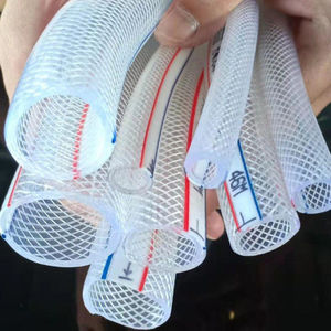 <span class=keywords><strong>Tuyau</strong></span> tressé en PVC de couleur personnalisée, flexible et durable, pour l'irrigation, le transport de liquides, haute pression, 100 m - Product Image 4