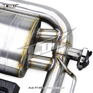 Catback D'échappement Pour <span class=keywords><strong>Audi</strong></span> <span class=keywords><strong>TT</strong></span> <span class=keywords><strong>MK1</strong></span> Type 8N 1.8T 1998-2006 Tuyau D'échappement En Acier Inoxydable Silencieux De Voiture D'échappement Système - Product Image 3