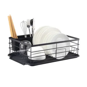 Kitchen sink shelf Dish drain rack with cabinet door Storage Adjustable  dustproof bowl and plate kitchen accessories organizer - AliExpress