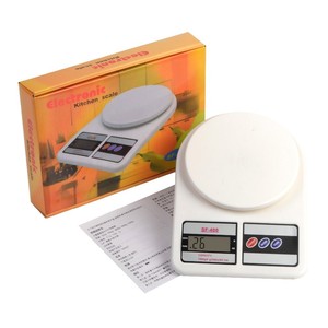 Giá tốt nhất sức khỏe SF-400 kỹ thuật số Quy mô nhà bếp không thấm nước thực phẩm có trọng lượng quy mô - Product Image 5
