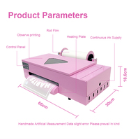 Printer DTF A3 XP600 Dengan Penggoyang Bubuk  Gudang AS Pengiriman Cepat |   Mesin Cetak Langsung ke Film