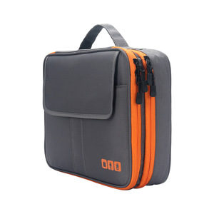 Shockproof Box-Type Double Layer Zipper Closure Electronics Organizer <b>Bag</b> Portable Tech Storage Case <b>for</b> Travel Business Trip - Product Image 2