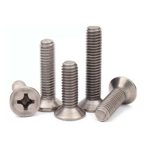 Gr2 Phillip Đầu phẳng chìm M8 vít titan xe đạp Bu lông Titan thô M2 M3 M4 M5 - Product Image 6