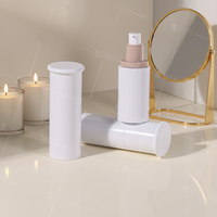 Vente en gros de flacons cosmétiques en plastique ABS vides, contenants pour sérum et lotion pour soins de la peau avec pompe pulvérisatrice pour emballages PP de 30 ml et 50 ml
