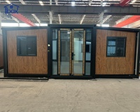 Maisons conteneurs préfabriquées extensibles réutilisables pour magasins, hôtels, maisons de vacances, bureaux, abris d'urgence, entrepôts