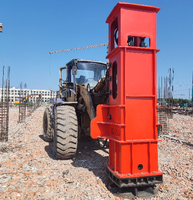 Excavatrice et compacteur - Spécial pour le remblaiement et la compactation sur site - Compacteur vibrant hydraulique