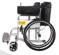 Manuel d'usine Portable Pliable Solide Pneu Fauteuil Roulant Le Fauteuil Roulant Handicapé Fauteuil Roulant Manuel