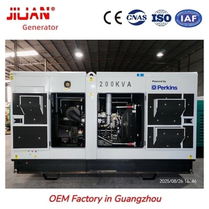 Motor Perkins 1106A-70TAG3, Fuente de Alimentación 200 kVA, Grupo Electrógeno de 160 kW, 50 Hz, Disponible en Foshan, Guangzhou, Envío Inmediato - Product Image 2