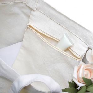Customized Eco-friendly Cotton <b>Bag</b> With 100% Cotton Full-color Printing, Large Capacity Tote <b>Bag</b> With <b>Compartments</b> - Product Image 2