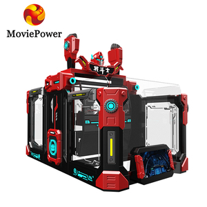 Simulador de Realidad Virtual 9D en Oferta, Simulador de Vuelo con Movimiento, Silla VR, Máquina Arcade VR SpinWar, Simulador de Juego para 2 Jugadores - Product Image 2